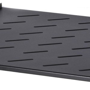 1U shelf for 600mm deep wall mount racks - 450mm deep (max. 6 kg)