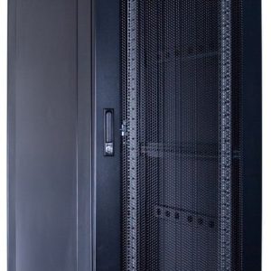 42U server rack with perforated door 600x1000x2000mm (WxDxH)
