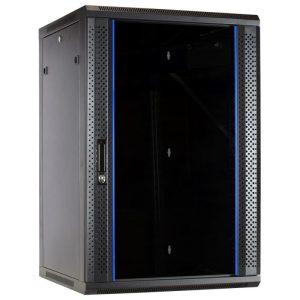 18U wandkast met glazen deur