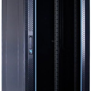 37U server rack with glass door 600x600x1800mm (WxDxH)