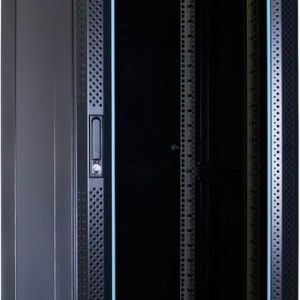 42U server rack with glass door 600x600x2000mm (WxDxH)