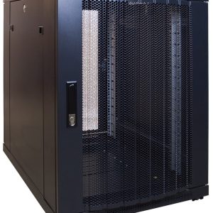 15U mini server rack with perforated door 600x800x860mm (BxDxH)