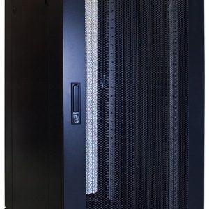27U server rack with perforated door 600x800x1400mm (WxDxH)