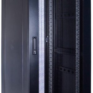 37U server rack with perforated door 600x800x1800mm (WxDxH)