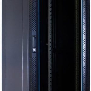 42U server rack with glass door 600x800x2000mm (WxDxH)