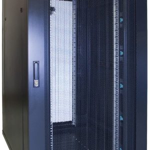 27U server rack with perforated door 800x1000x1400mm (WxDxH)
