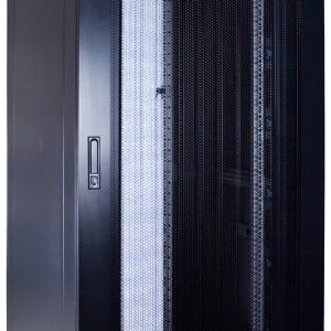 37U server rack with perforated door 800x1000x1800mm (WxDxH)