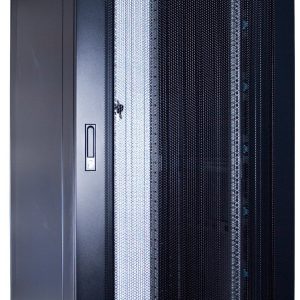 47U server rack with perforated door 600x1000x2200mm (WxDxH)