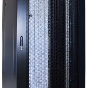 32U server rack with perforated door 800x800x1600mm (WxDxH)