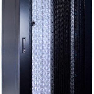 37U server rack with perforated door 800x800x1800mm (WxDxH)