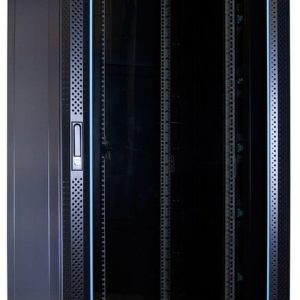 47U server rack with glass door 800x800x2200mm (WxDxH)