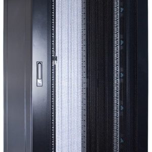 47U server rack with perforated door 800x800x2200mm (WxDxH)