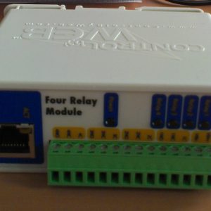 IP Quad Webrelay (PoE) met