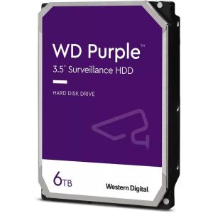 WD HDD Purple SATA3 6TB 3,5"
