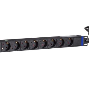 19 inch 8 way power strip with C14 plug