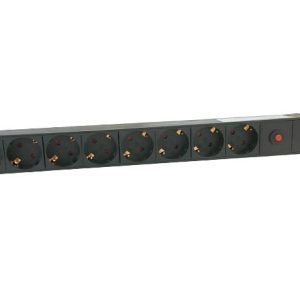 19 inch 8-way power strip - master overload