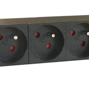 19 inch power strip with 8 sockets and pen earth