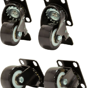 Set castors for all server racks 2 with brakes