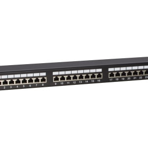 CAT5e FTP patch panel - 24 ports