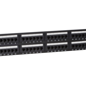 CAT6 UTP patch panel - 48 ports