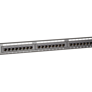 CAT6a UTP patch panel - 24 ports