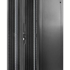 47U server rack with perforated split doors front and back 800x800x2200mm (WxDxH)