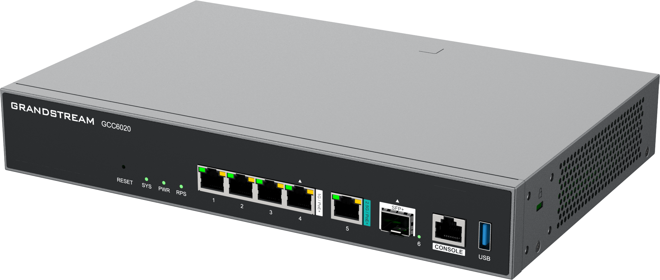 Grandstream GCC6020 Next-gen Firewall, incl. 1 jaar updates