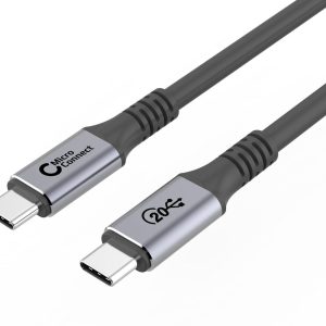 MicroConnect USB-C cable 4m, 100W, 20Gbps, USB 3.2 Gen 2x2