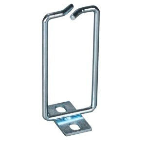 Metal cable holder, screw mounting 40 x 80 mm