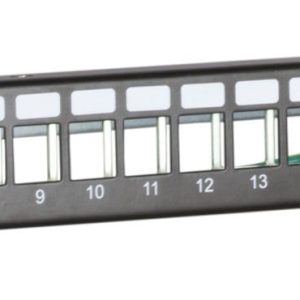 STP patch panel for keystones - 24 ports