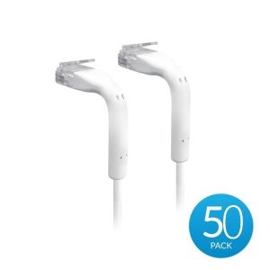 UniFi Patch Cable - Cat6, 10cm (white), 50 pack