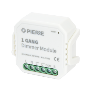 PIERRE 1 Gang Dimmer Module (no Neutral)