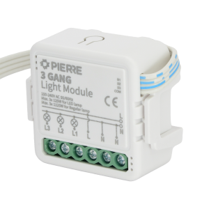 PIERRE 3 Gang Light Module (L+N)