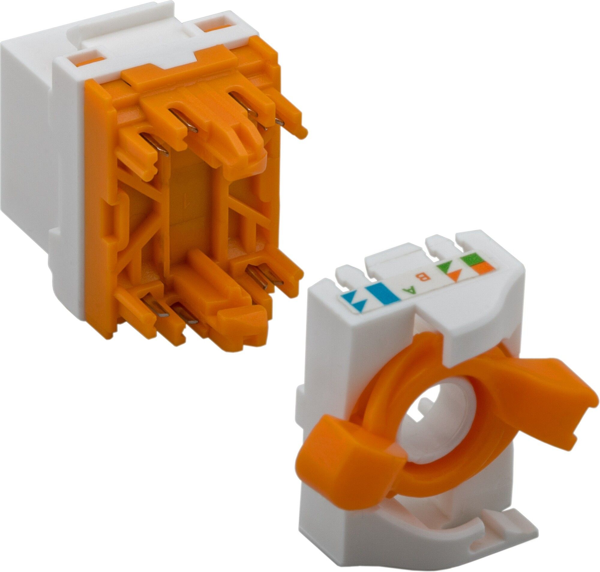 Cat6 UTP Keystone Connector - Toolless Twist - Afbeelding 2