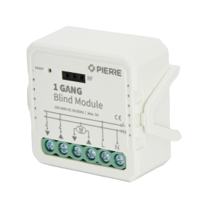 PIERRE 1 Gang Blind/Curtain Module (L+N)
