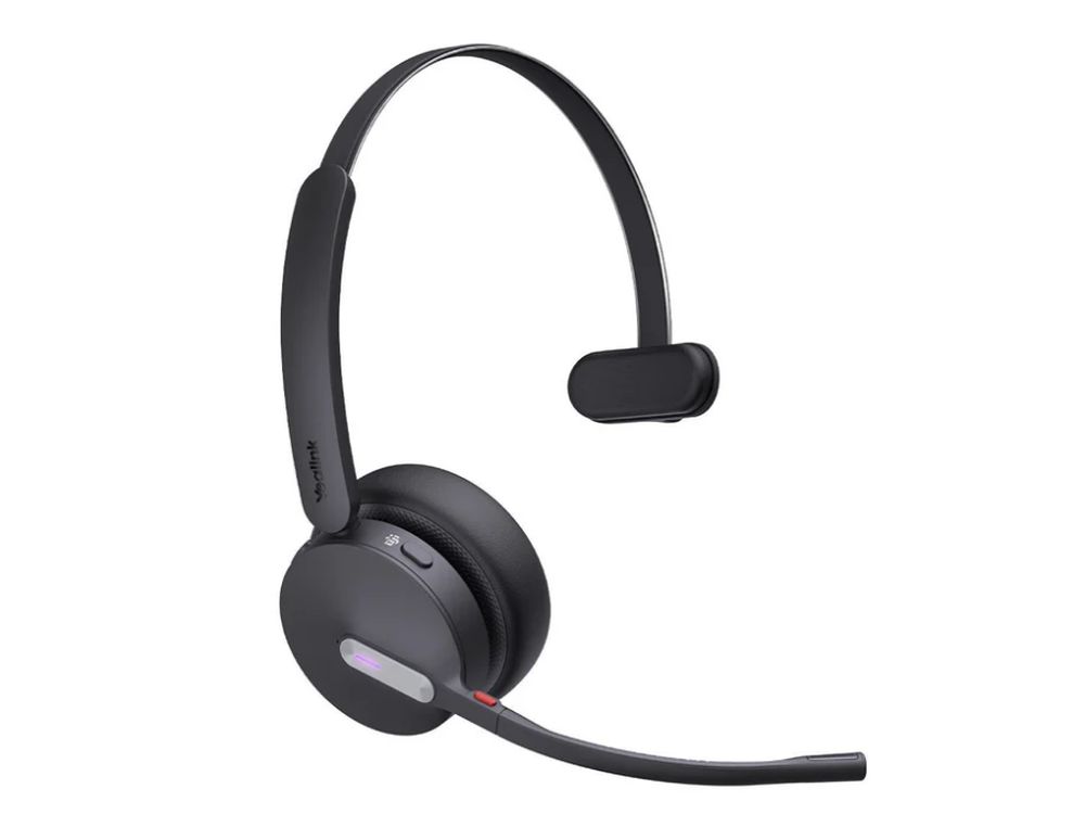 Yealink WH64 losse mono Teams headset zonder laadstation